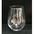 Super Crystal Plastic Stemless Wine Glass